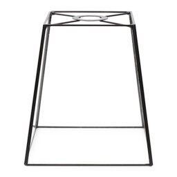 19cm H Glass Square Lamp Shade ( Clip On )