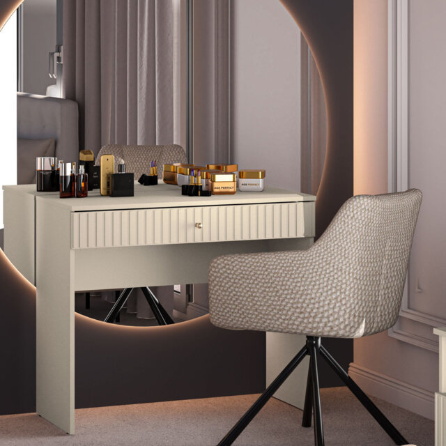 DROMA Dressing Table with Mirror