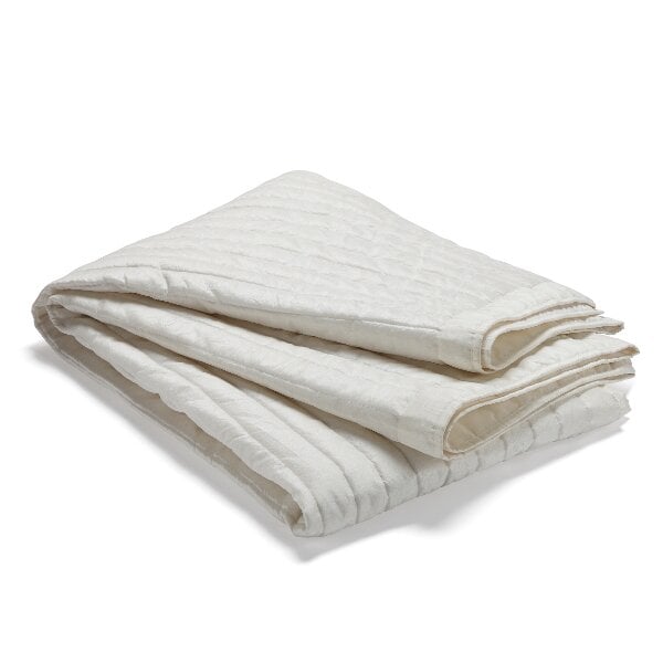 Iconium Polyester Solid Colour Bedspread