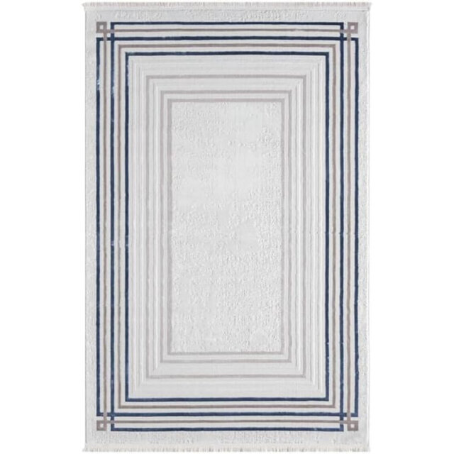 White 120x170cm Super Soft High Dense Pile Non Slip Thick Area Rug