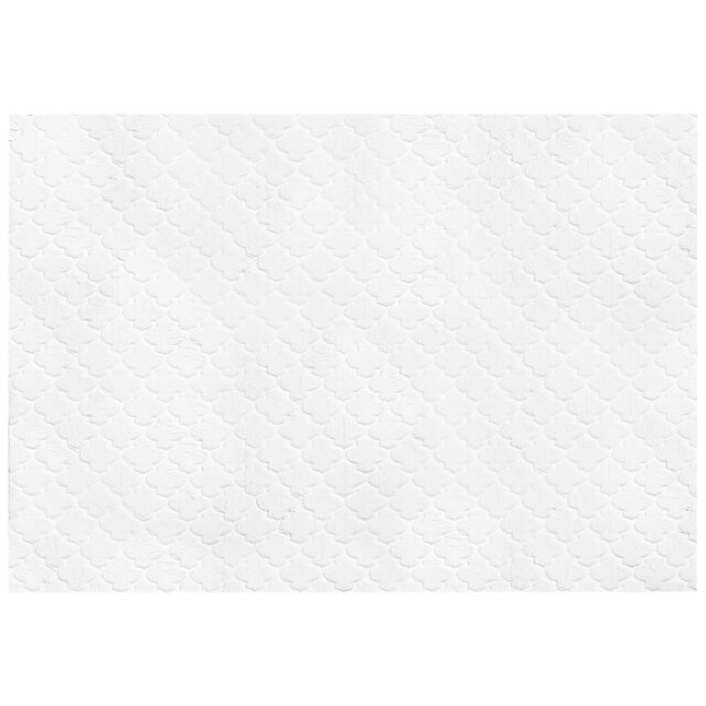 Dunnstown Hand Hooked White Rug