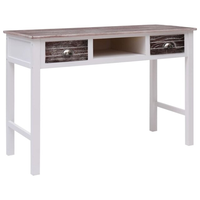 Amher Solid Wood Base Writing Desk