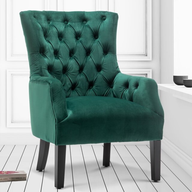 Dority Upholstered Wingback Chair
