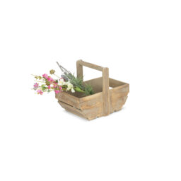 Treadway Medium Oak Effect Wooden Trug