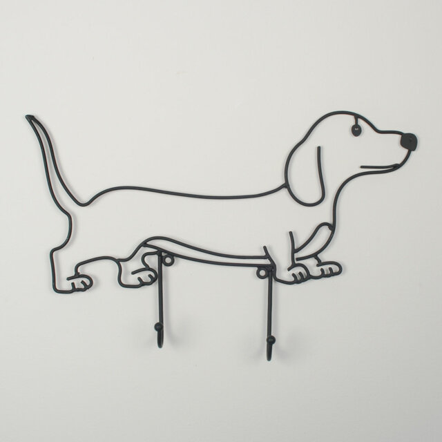 Arielly Metal Wall Mounted Required 2 - Hook Wall Mounted Coat Rack
