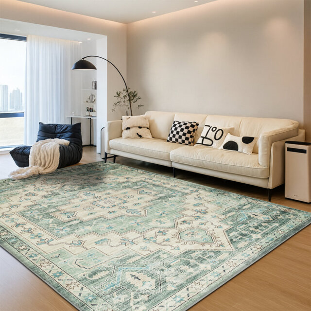 Vintage Oriental Area Rug â Living Room Large Rug for Cozy and Stylish Spaces