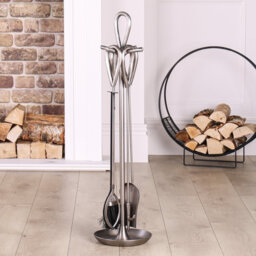 Alexeis Iron Fireplace Tool Set