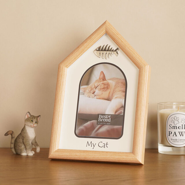 Brown Reclaimed Wood Picture Frame