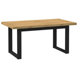 Dining Table NOAIN U-Shaped Legs 90x75 Cm Solid Wood Pine