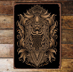 Handmade Ornament Wall Decor on Metal