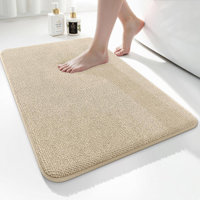 40×60cm Memory Foam Absorbent Non-Slip Washable Bath Mat
