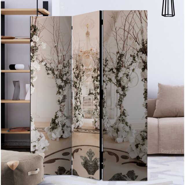 Clybourn 172cm H Solid Wood Folding Room Divider
