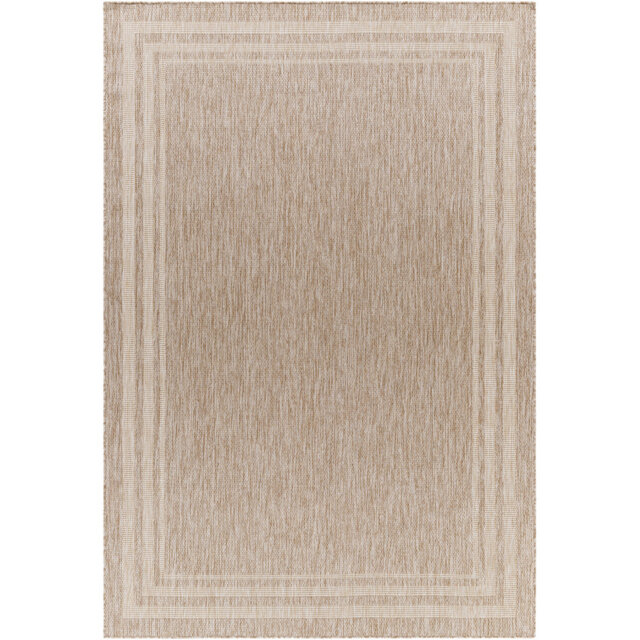 Croland Indoor & Outdoor Boho Jute-Look Rug Beige