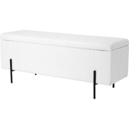 Polyester Upholstered Storage Bench