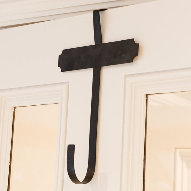 Handcrafted Metal 18.5cm Wreath Hanger