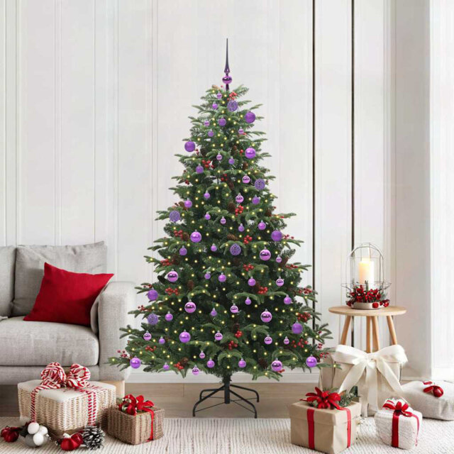 Artificial Christmas Tree with LEDs with Stand