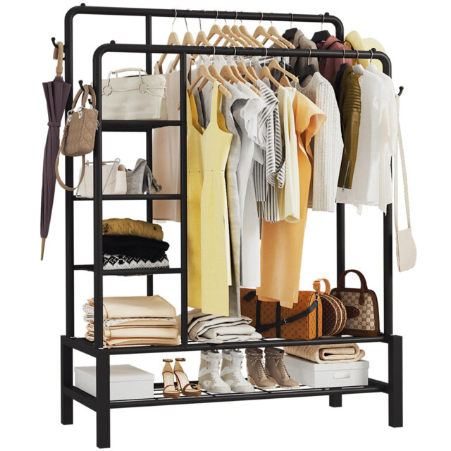 Andraea 115cm Clothing Rack