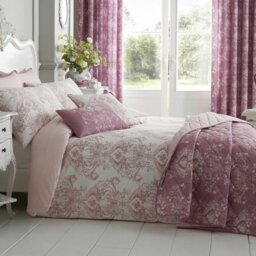 Hubert Cotton Blend Floral Duvet Cover Set with Pillowcases Included