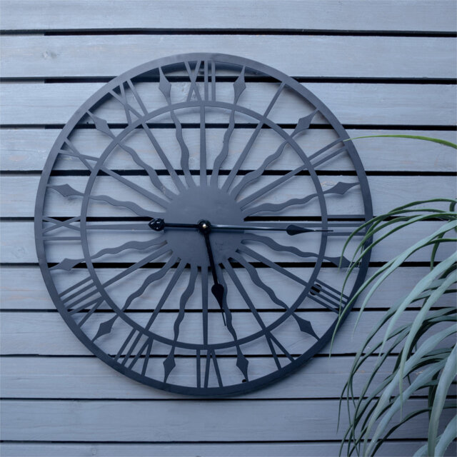 Andilyn Metal Wall Clock
