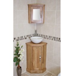 Crandell 390mm Corner Vanity Unit