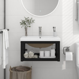 Peake 59mm Single Bathroom Vanity with Ceramic Basin