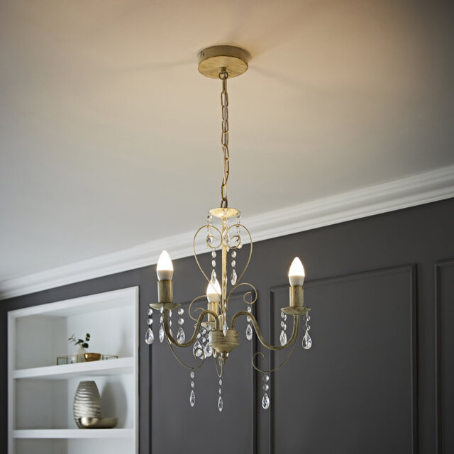 Edgar 3 - Light Candle Style Chandelier