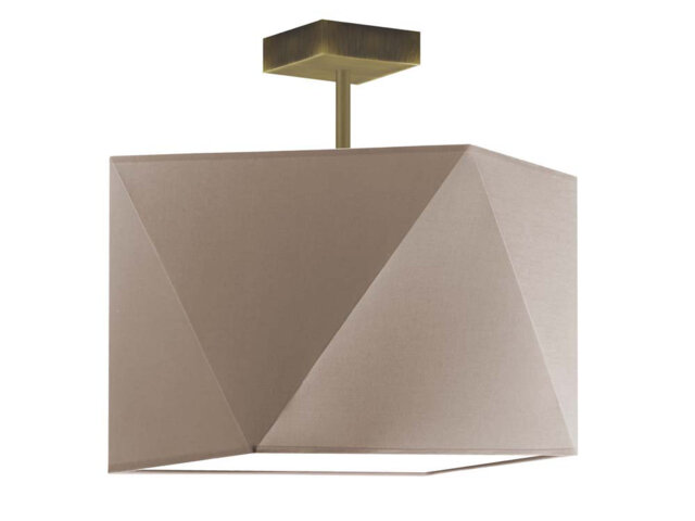 Demarian Fabric Semi Flush Mount