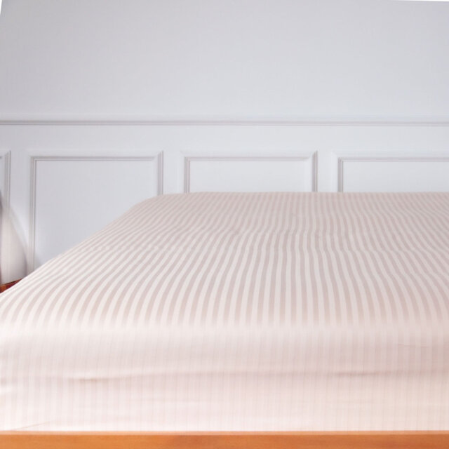 Mix & Match Bundle 200 Thread Count Striped Turkish Cotton Sateen Flat Sheet