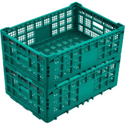 Blue Elephant Plastic Decorative Bin
