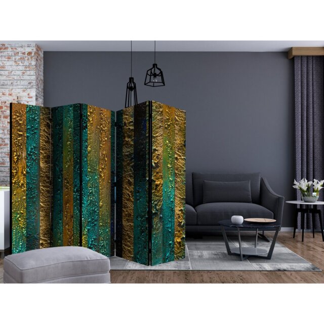 Gaskill 172cm H Solid Wood Folding Room Divider