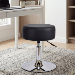 PVC Leather Upholstered Accent Stool