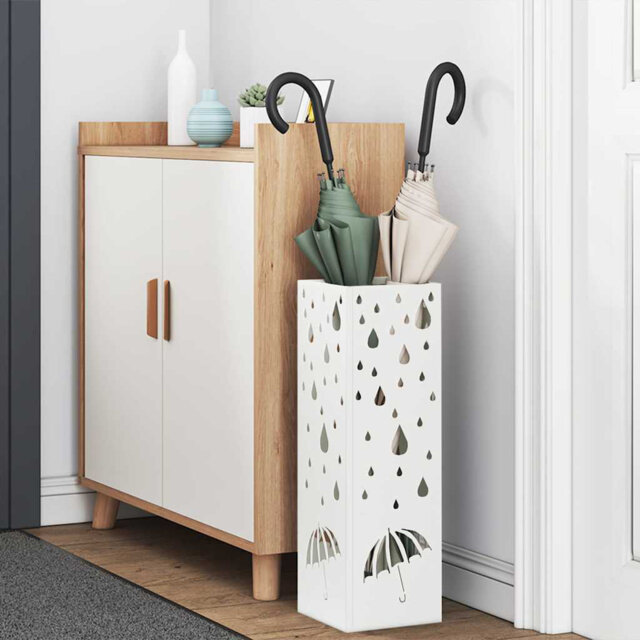Umbrella Stand 15.5 X 15.5 X 49 Cm Steel
