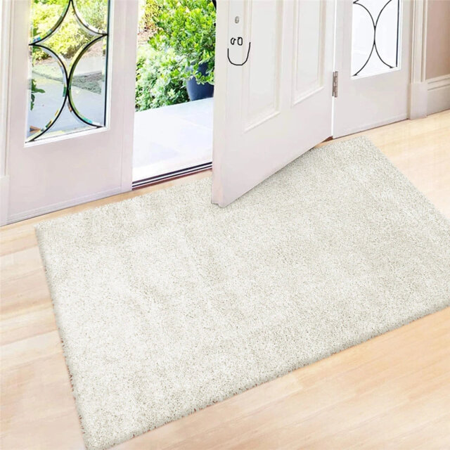 Luxury Soft Large Shaggy Rugs Modern Design Fluffy Rugs For Living Room Bedroom Small Floor Mats