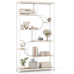 176cm H x 95cm W Metal Etagere Bookcase