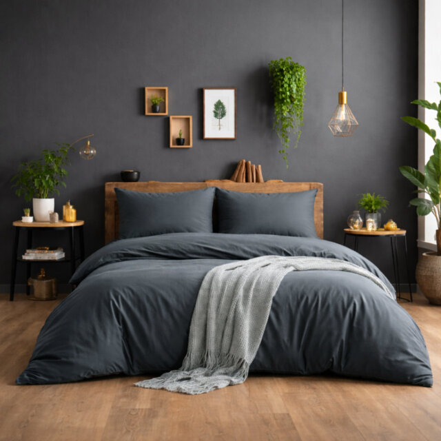Ultra-Soft Microfiber Plain Duvet Cover Set with Matching Pillowcases - Everyday Bedding