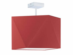 Demarian Fabric Semi Flush Mount