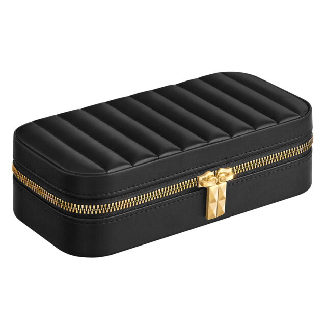 Travel Jewellery Box Small Jewellery Case Organiser with Mirror