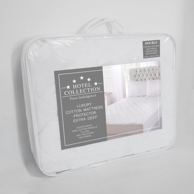 Hotel Fitted Mattress Protector Mattress Protector Case Pack