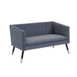 Vard 2 Seater Velvet Loveseat