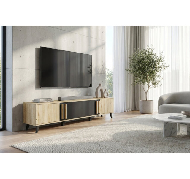 "Unfinished TV Stand for TVs up to 78"""