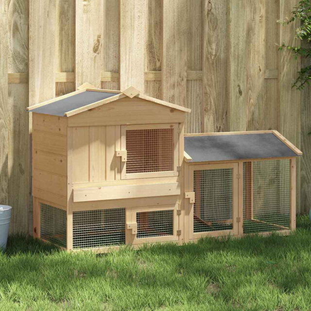 Chicken Coop Brown 150 X 60 X 89 Cm