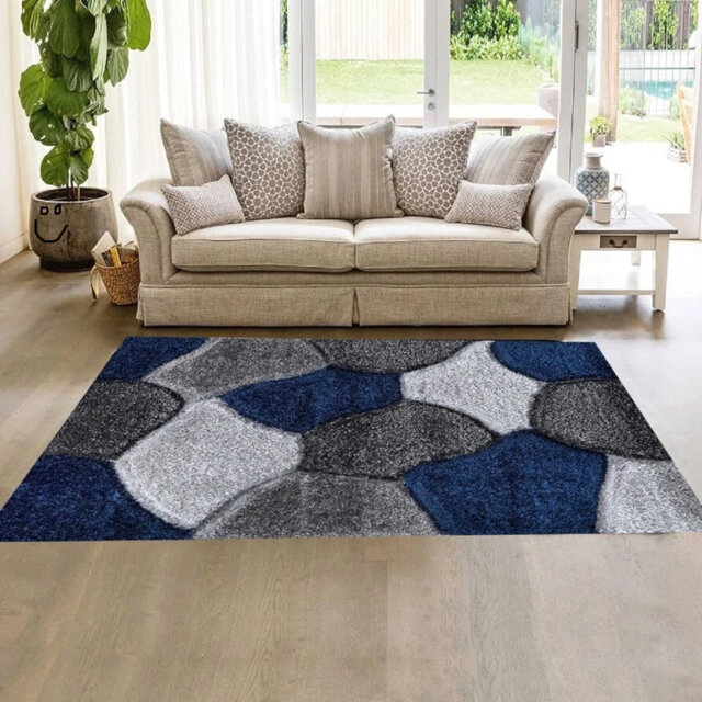 Luxury Soft Large Shaggy Rugs Modern Design Fluffy Rug For Living Room Bedroom Small Floor Mats