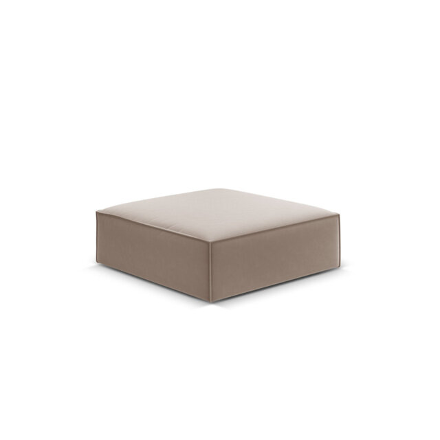 Leilend 100cm Wide Rectangle Solid Colour Footstool Ottoman