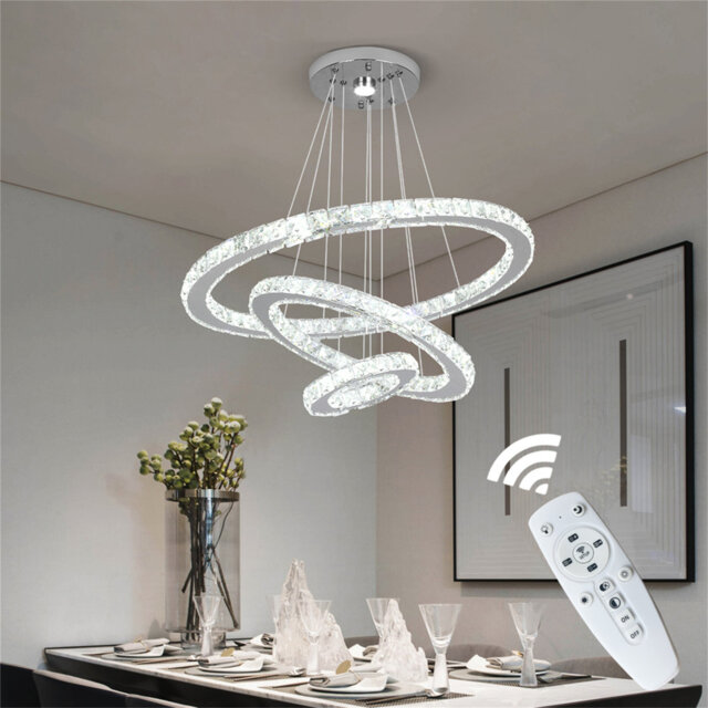 Lowellville 3 - Light Crystal LED Chandelier