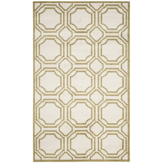 Solander Geometric Hand Woven Indoor / Outdoor Area Rug
