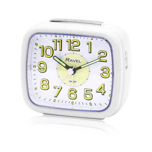 Quartz movement / Crystal Alarm Tabletop Clock