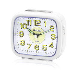 Quartz movement / Crystal Alarm Tabletop Clock