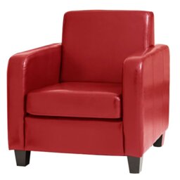 Windley Faux Leather Armchair