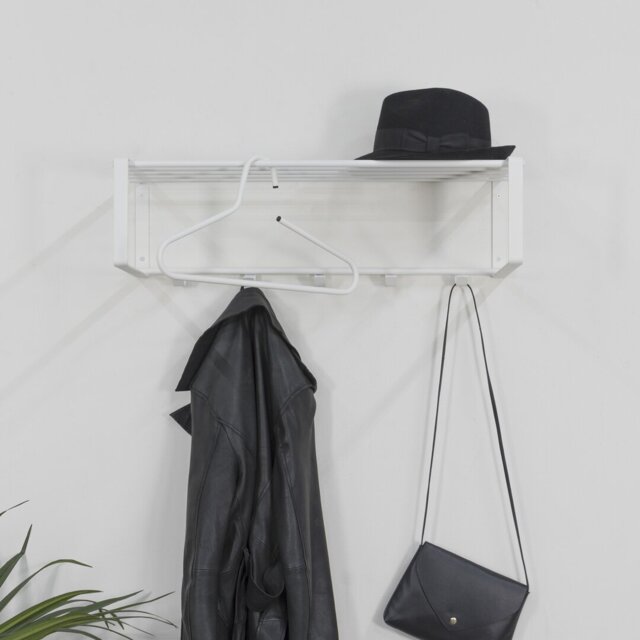 Rex 2 5 - Hook Wall Mounted Coat Rack