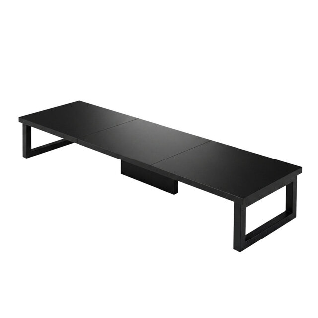 "Unfinished TV Stand for TVs up to 50"" with Fireplace Included"